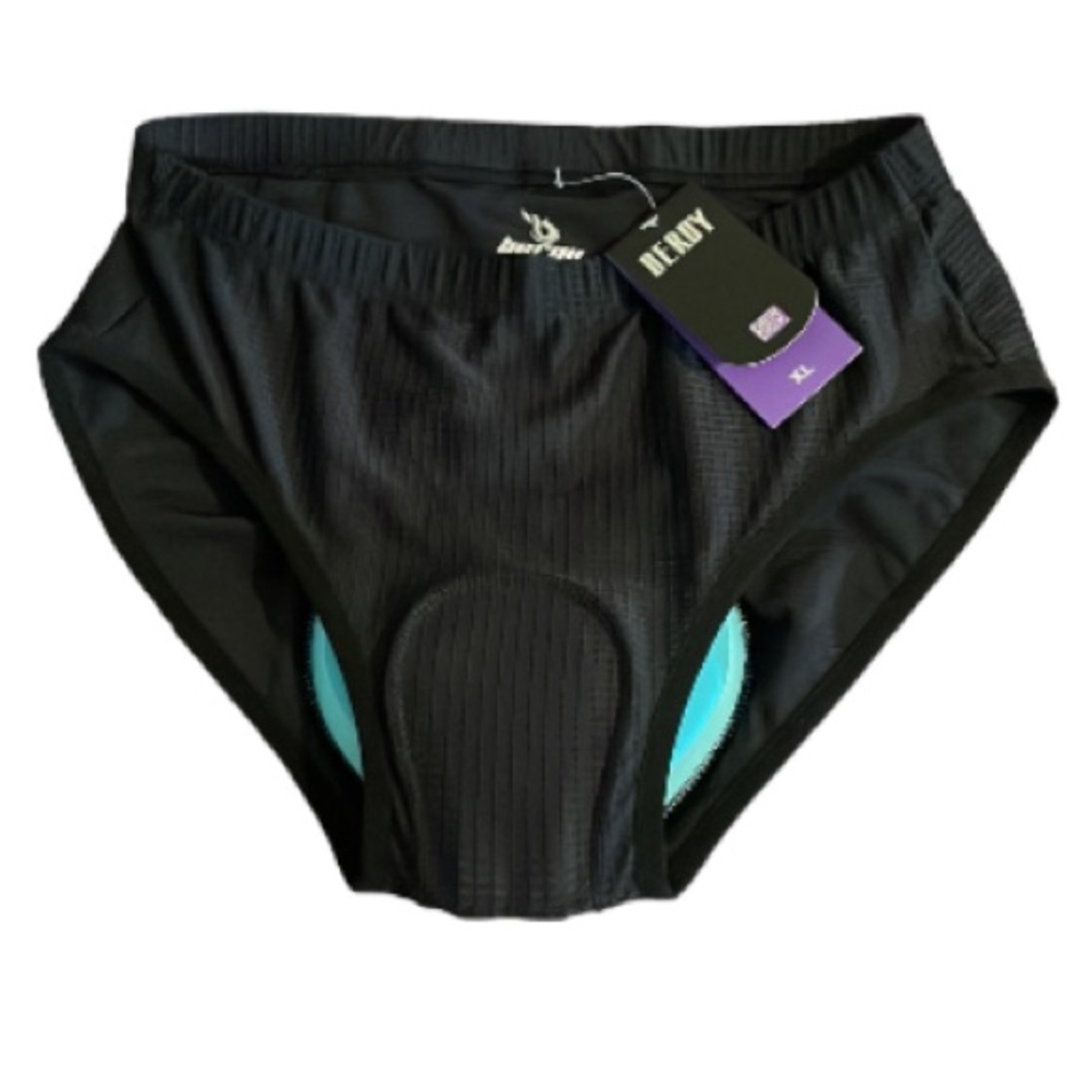 Beroy Quick Dry Cycling Underwear with 3D Padded Gel Seat Size XL
